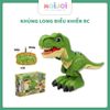 Khủng long điều khiển từ xa RC dinosaur – mô hình T-Rex phát sáng, xoay 360 độ
