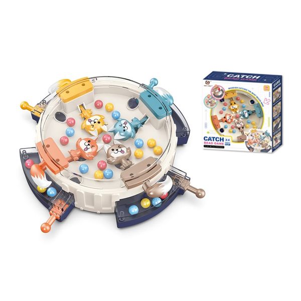 Trò chơi bắt bóng cùng thú ăn ngộ nghĩnh – phát triển tư duy phản xạ vui nhộn cho bé (4 người chơi)