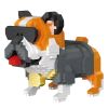 Đồ chơi lắp ráp mô hình chó Pit bull đeo kính 3D WL9147 (hơn 1000 chi tiết)
