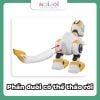 Đồ chơi mô hình khủng long Robot điều khiển, hát, gầm rũ, đi lại, phát sáng, tạo hiệu ứng phun lửa