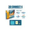 Trò chơi chiến thuật 3D Connect 4 – Bốn hàng thẳng 3D – Đồ chơi tư duy cho bé