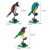 Mô hình lắp ráp chim Chào mào, Chim Sunbird đuôi chẽ, Chim Leafbird bụng cam BanBao 5123