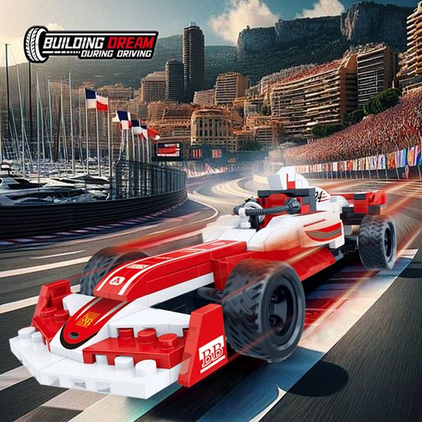 Đồ chơi lắp ráp Xe đua F1 Race Car BanBao ET835 (232 chi tiết)