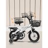 Xe đạp trẻ em 16 inch - bánh phụ, giỏ trước, khung thép chắc chắn