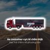 Đồ chơi xe container điều khiển từ xa Transport Truck – Mô hình xe đầu kéo cỡ lớn (55 cm)