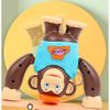 Khỉ nhún nhảy biết nhào lộn, vui nhộn, có nhạc & đèn – monkey electric tumble toy