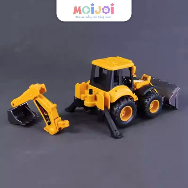 Xe công trình mô hình 1:50 – Xe xúc / xe ben, bánh lăn, cực chân thực