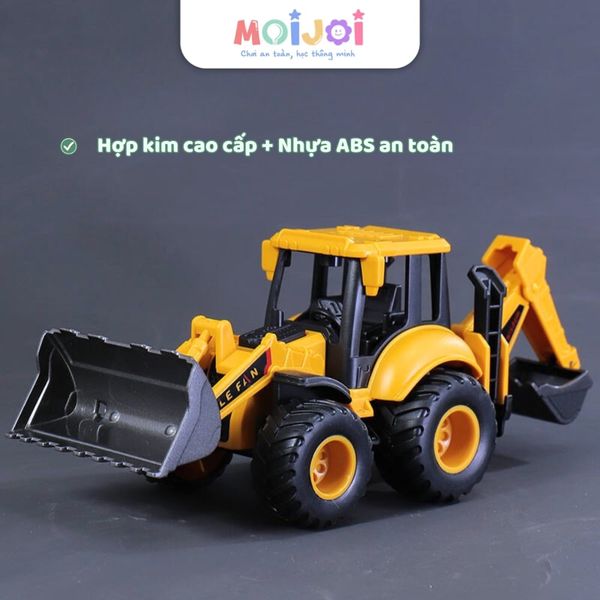 Xe công trình mô hình 1:50 – Xe xúc / xe ben, bánh lăn, cực chân thực