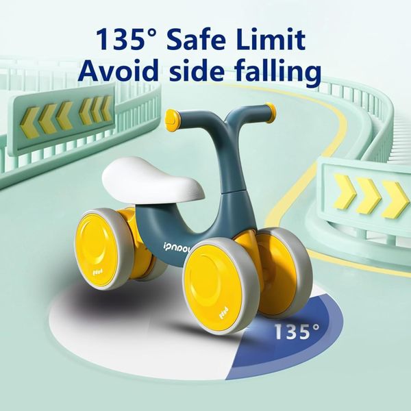 Xe thăng bằng 4 bánh yên cao cho Bé – vững vàng và an toàn khi tập lái