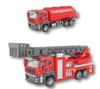 combo 2 xe cứu hỏa mô hình kim loại tỉ lệ 1:50 bồn nước/thang nâng