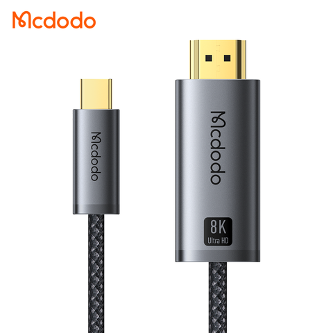 Cáp Chuyển Type-C to HDMI MCDODO Cab Flow series CA-804 8K@60Hz (2m)