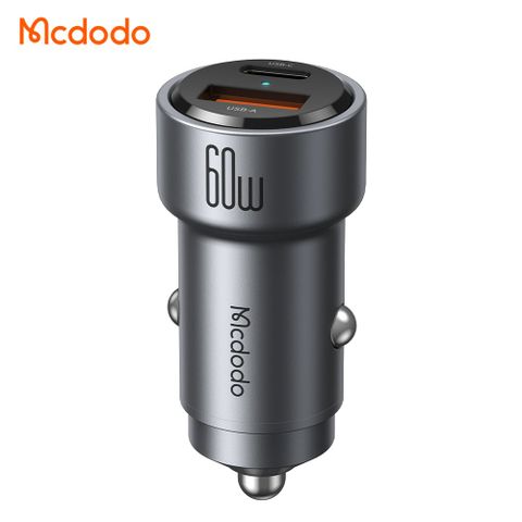 Tẩu Sạc Ô Tô MCDODO NeoEco series CC-821 60W (1*Type-C + 1*USB-A port, LED Light Charge Status)
