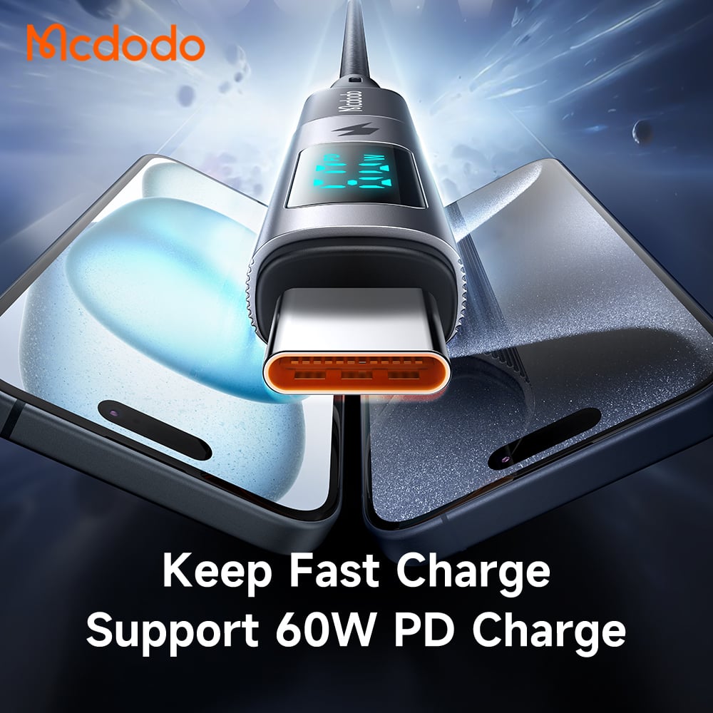 Đầu chuyển Lightning sang USB-C Mcdodo OT-599 PD 60W màn hình - chi tiết 4