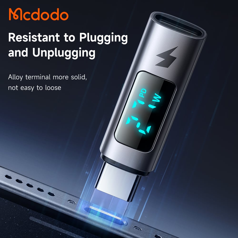 Đầu chuyển Lightning sang USB-C Mcdodo OT-599 PD 60W màn hình - chi tiết 6