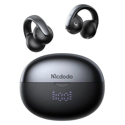 Tai nghe Bluetooth MCDODO HP-816 Clip On C Shape Earbuds Bluetooth-compatible Open Ear Headphones with LED Battery Display