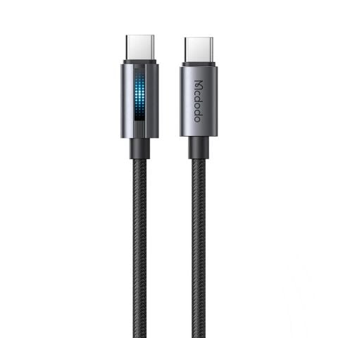 Cáp Sạc Nhanh C to C MCDODO CA-574 100W (1.2m, 480Mbps, CarPlay Support, With Breathing Light)