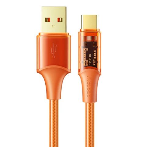 Cáp Sạc Nhanh USB to Type-C MCDODO Amber Series CA-209 100W (1.2m, 6A, 480Mbps)