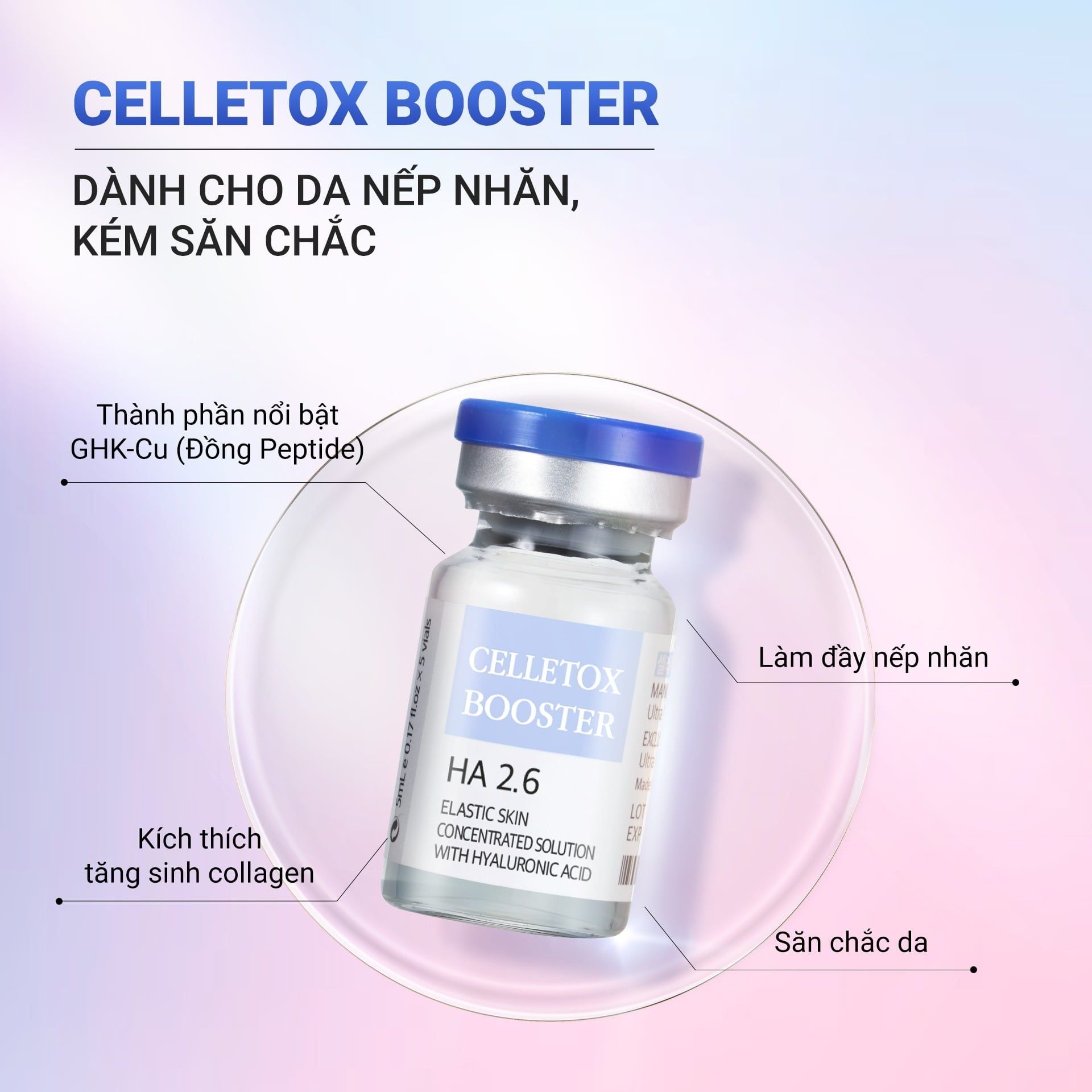  Ultra V Celletox booster 3ml (5 lọ/ hộp) 
