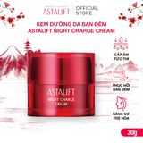  Kem Dưỡng Da Ban Đêm ASTALIFT Night Charge Cream Cung Cấp Ẩm, Hỗ Trợ Săn Chắc Da 30g 