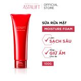  Sữa Rửa Mặt ASTALIFT Moisture Foam Làm Sạch Sâu, Giúp Giữ Ẩm Cho Làn Da 100G 