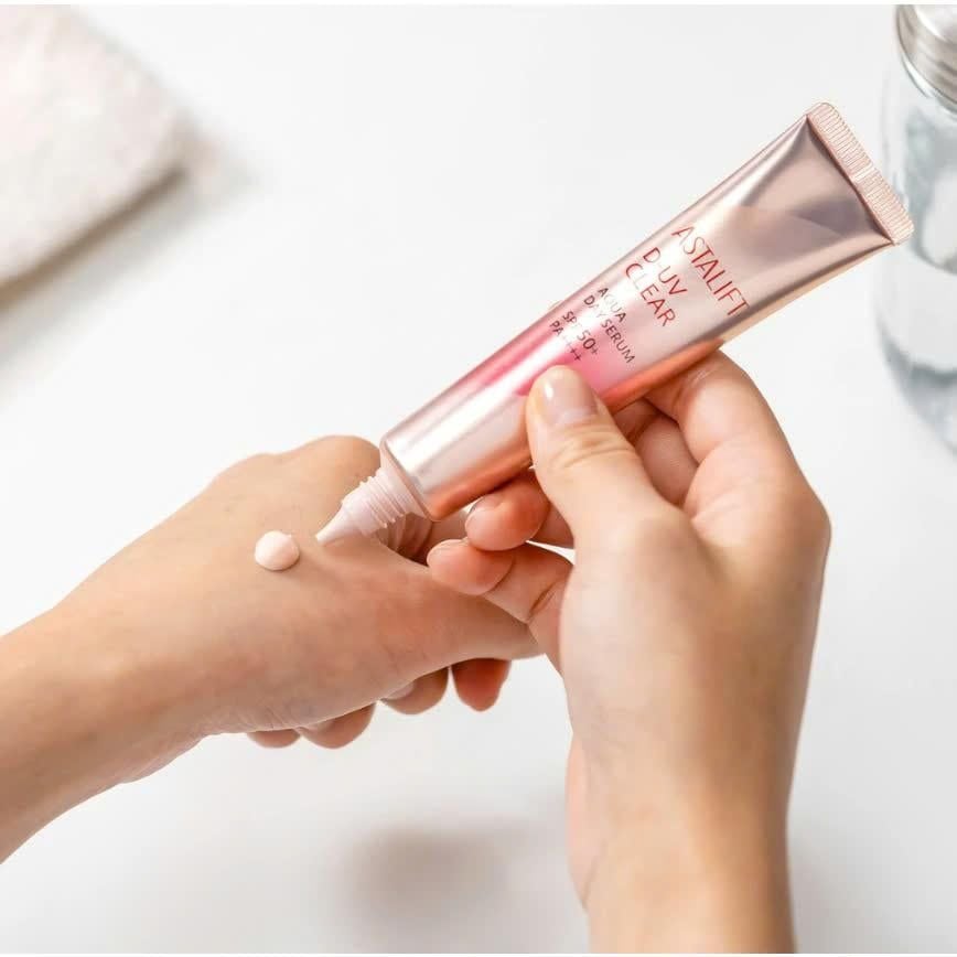  Kem Chống Nắng ASTALIFT D-UV Aqua SPF50+ PA++++ Dưỡng Trắng, Giữ Ẩm, Chăm Sóc Da Lão Hóa 30ml 