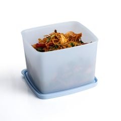 Bộ 2 hộp đựng thực phẩm Tupperware trữ khô và mát Stacking Square Medium 800ml