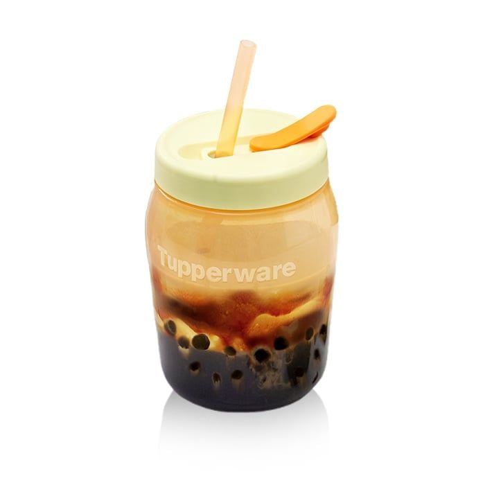 Bình đa năng Tupperware Universal có ống hút 550ml - Cornish Dairy