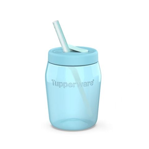 Bình đa năng Tupperware Universal có ống hút 550ml - Serene Sky