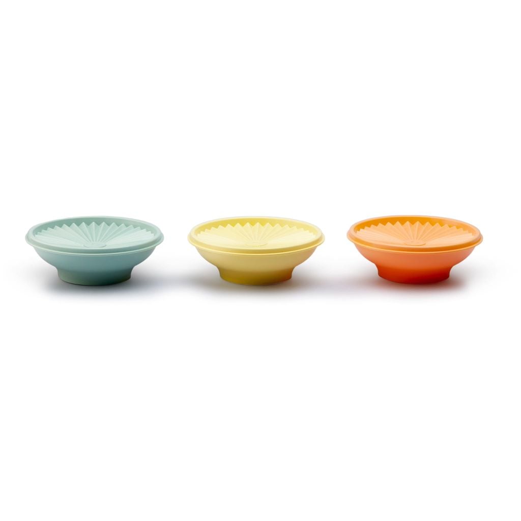Bộ 3 Hộp Đựng Thực Phẩm Tupperware Trữ Khô Và Mát Heritage Bowl 400ml