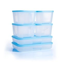 Bộ 6 hộp Tupperware trữ đông Gen I 650ml, 700ml