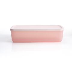 Bộ 3 hộp đựng thực phẩm Tupperware trữ khô và mát Cubix Rectangle 3.1L và 1.4L