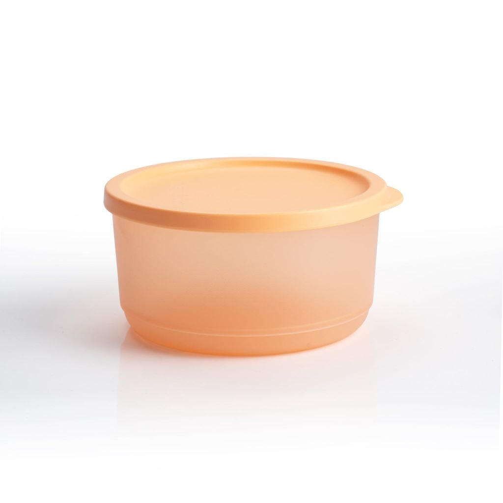 Bộ 2 hộp đựng thực phẩm Tupperware trữ khô và mát Stacking Round Medium 530ml