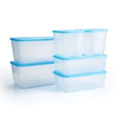 Bộ 6 hộp Tupperware trữ đông Gen I 1.2L, 1.7L, 2.6L