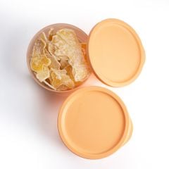 Bộ 2 hộp đựng thực phẩm Tupperware trữ khô và mát Stacking Round Medium 530ml