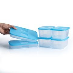 Bộ 6 hộp Tupperware trữ đông Gen I 650ml, 700ml