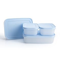 Bộ 4 hộp đựng thực phẩm Tupperware trữ đông Gen II 450ml và 1L