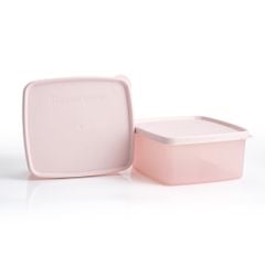Bộ 2 hộp đựng thực phẩm Tupperware trữ khô và mát Stacking Square Small 400ml
