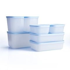 Bộ 7 hộp Tupperware trữ đông Gen II 450ml, 1L, 1.1L, 2.5L