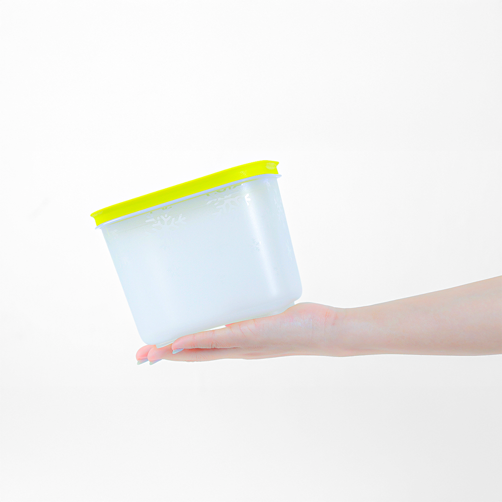 Bộ 4 Hộp Đựng Thực Phẩm Tupperware Trữ Đông Gen II 1.1L Nắp Margarita