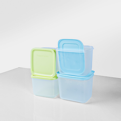 Bộ 4 Hộp Đựng Thực Phẩm Tupperware Trữ Mát Trữ Đông Starter Set II