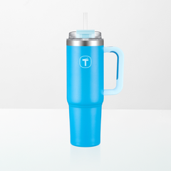 Ly Giữ Nhiệt Tupperware Có Tay Cầm Big T 1.1l – Day Blue