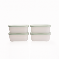 Bộ 4 Hộp Đựng Thực Phẩm Tupperware Trữ Đông Freezable 450ml