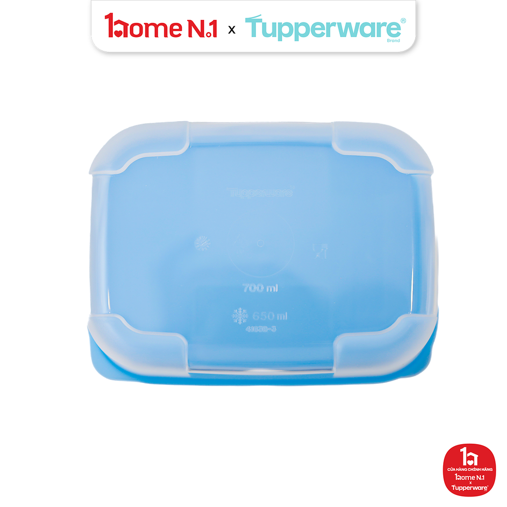Bộ 4 Hộp Đựng Thực Phẩm Tupperware Trữ Đông Gen I Small 650ml
