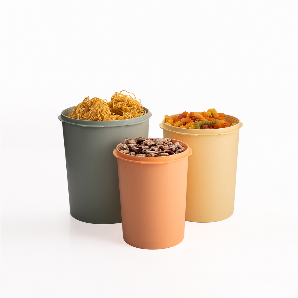 Bộ 3 Hộp Đựng Thực Phẩm Tupperware Decorator 2.7L, 1.8L 1.2L