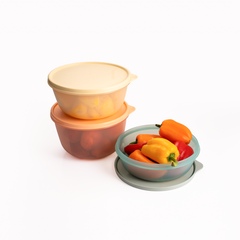 Bộ 3 hộp đựng thực phẩm Tupperware trữ khô và mát Modular Bowl Variety 1.9L 1.4L 950ml
