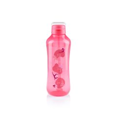 Bình đựng nước Tupperware Aquavibe có tay cầm và ống hút 2L - Pink October