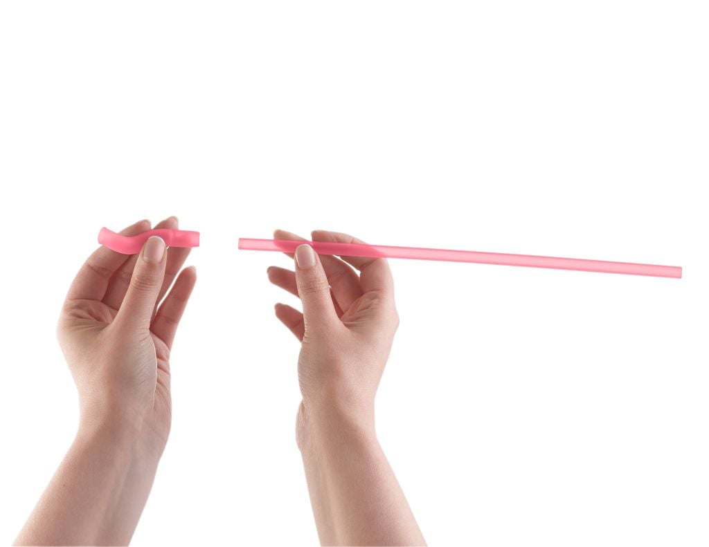 Bình đựng nước Tupperware Aquavibe có tay cầm và ống hút 2L - Pink October