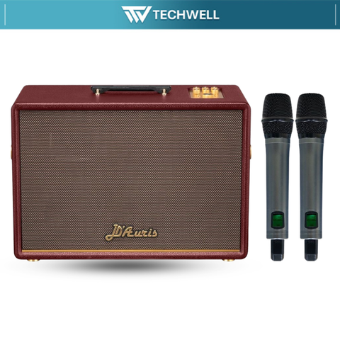 Loa Karaoke ACNOS DAuris 500, Bass 25cm, Công suất 500W, Bluetooth 5.0, OTG (USB-C)