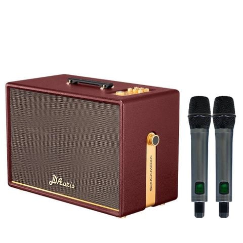 Loa Karaoke ACNOS DAuris 500, Bass 25cm, Công suất 500W, Bluetooth 5.0, OTG (USB-C)