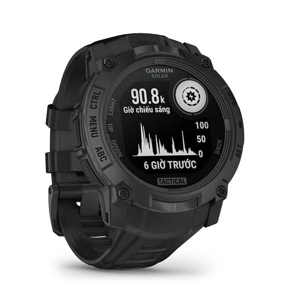 Đồng hồ GARMIN INSTINCT® 3 - 50 mm, Solar, Tactical Edition